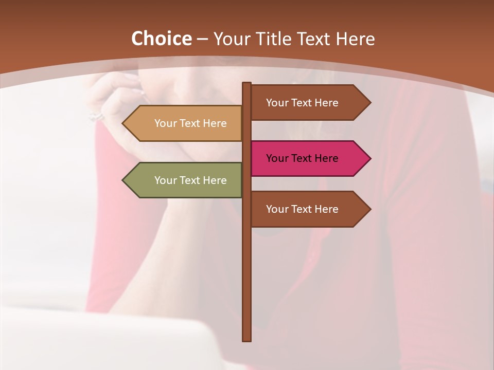 Wireless Browsing Reading PowerPoint Template
