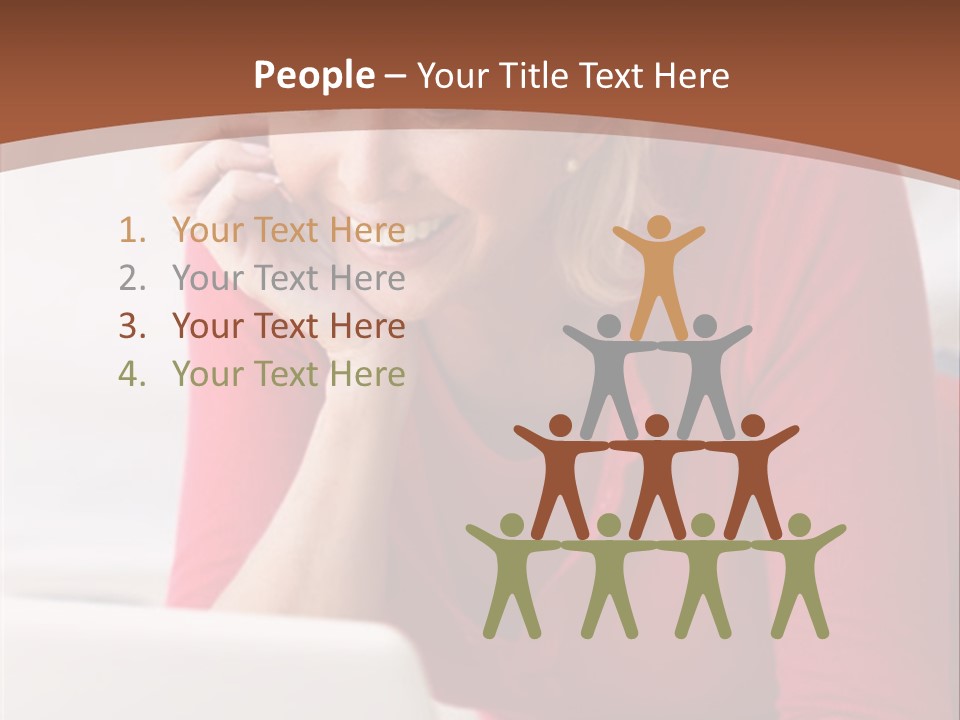 Wireless Browsing Reading PowerPoint Template