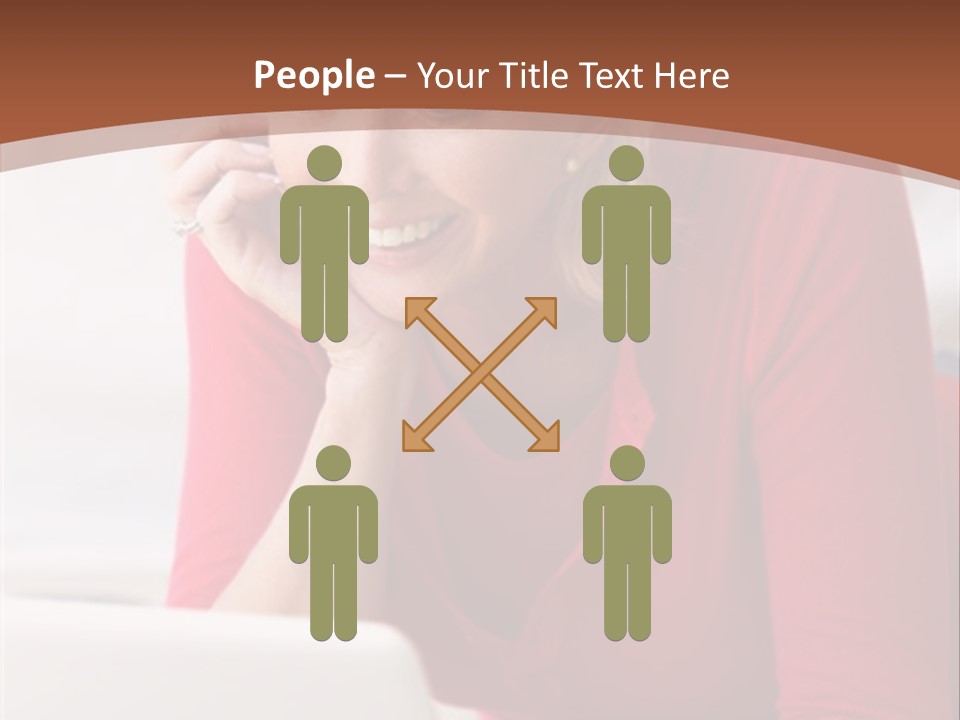 Wireless Browsing Reading PowerPoint Template