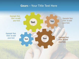 Alone Headphones  PowerPoint Template