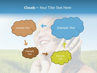 Alone Headphones  PowerPoint Template