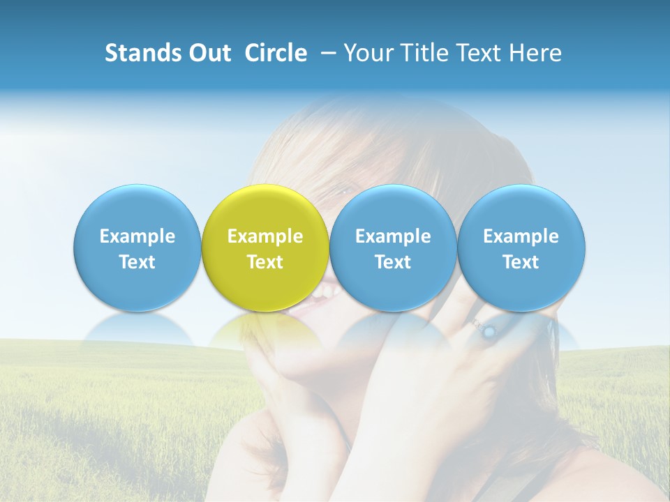 Alone Headphones  PowerPoint Template
