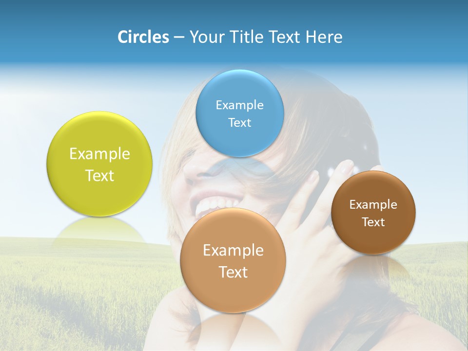 Alone Headphones  PowerPoint Template