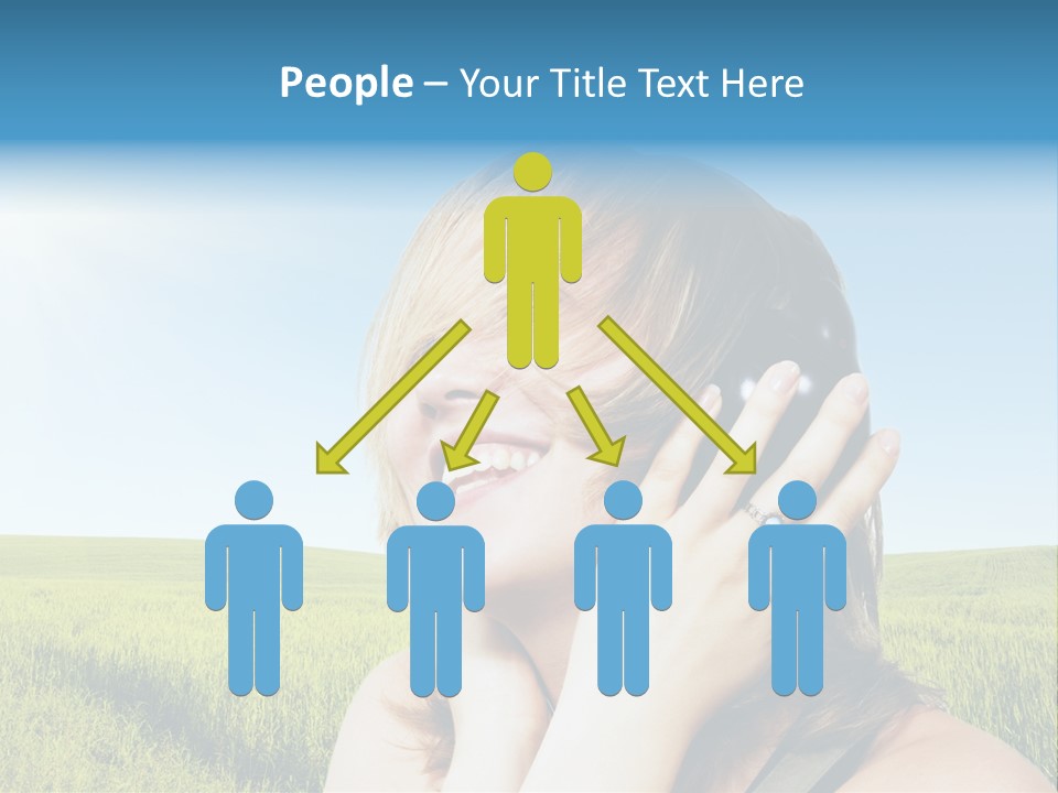 Alone Headphones  PowerPoint Template