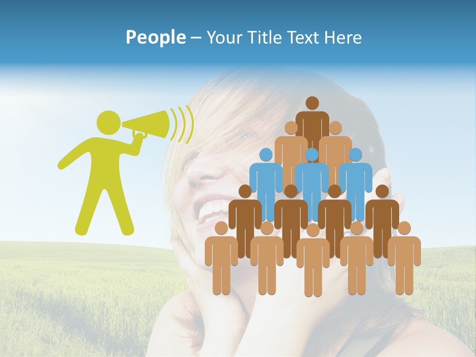 Alone Headphones  PowerPoint Template