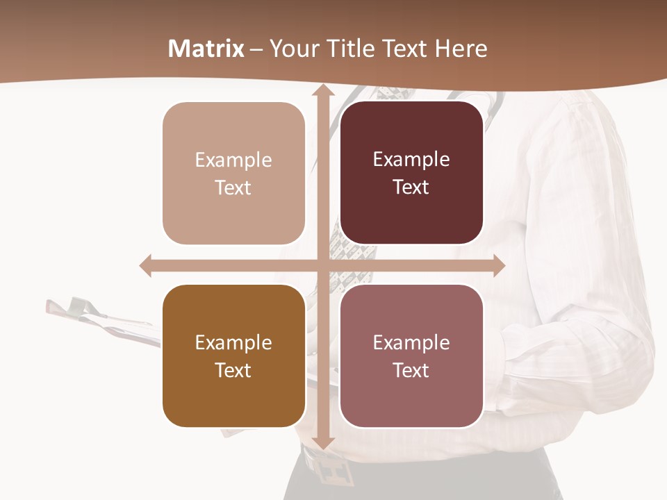 Uniform Young Ethnic PowerPoint Template