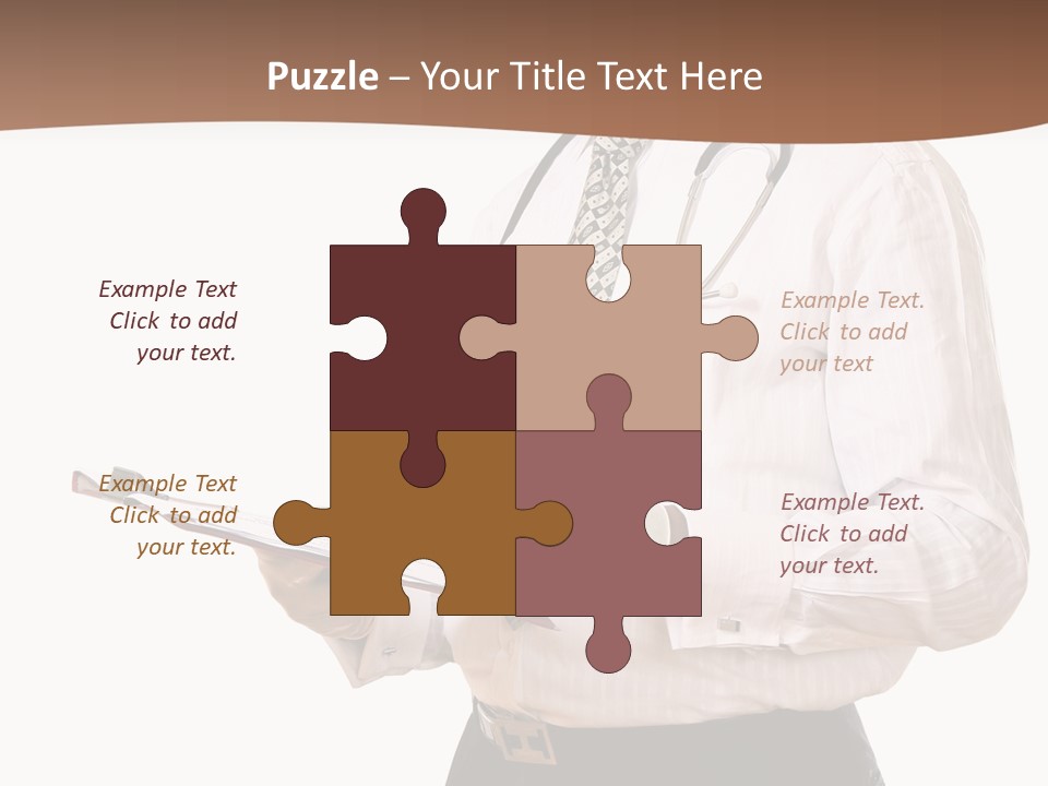 Uniform Young Ethnic PowerPoint Template