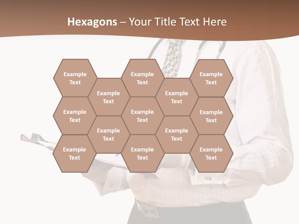 Uniform Young Ethnic PowerPoint Template