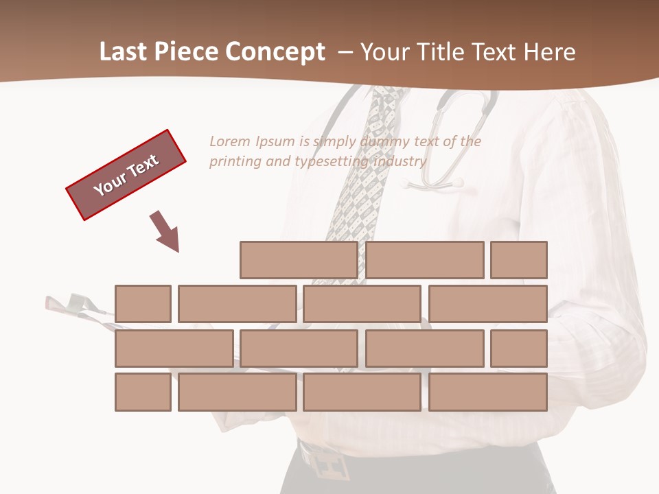 Uniform Young Ethnic PowerPoint Template
