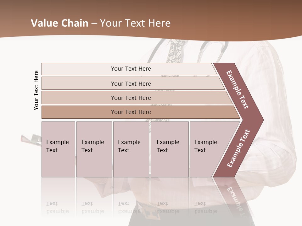 Uniform Young Ethnic PowerPoint Template