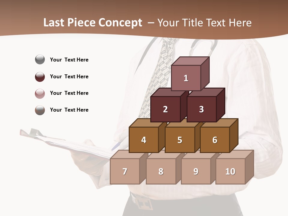 Uniform Young Ethnic PowerPoint Template