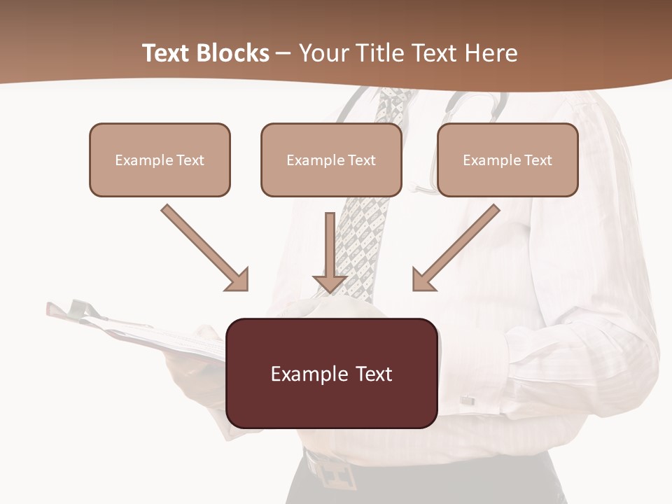 Uniform Young Ethnic PowerPoint Template