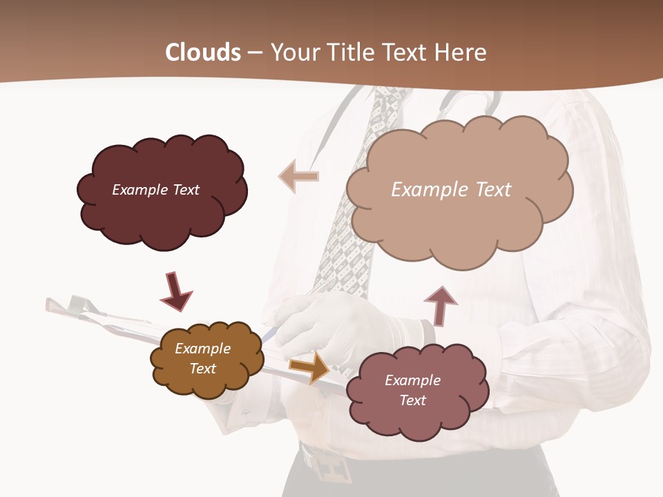Uniform Young Ethnic PowerPoint Template