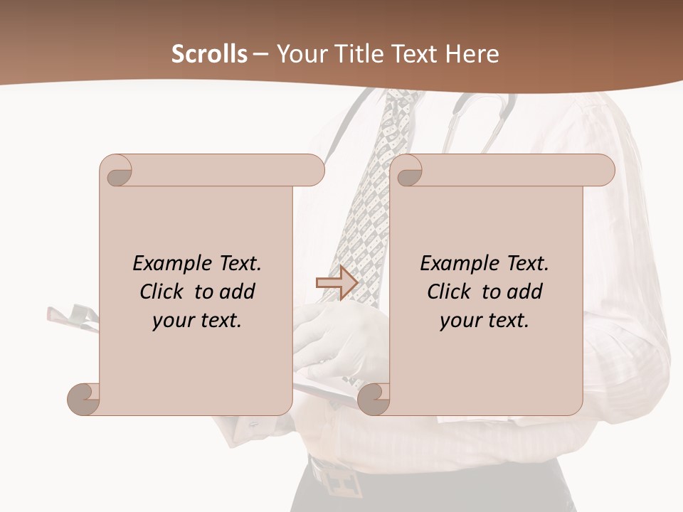 Uniform Young Ethnic PowerPoint Template