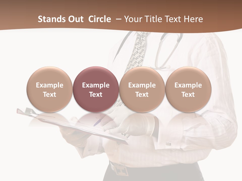 Uniform Young Ethnic PowerPoint Template