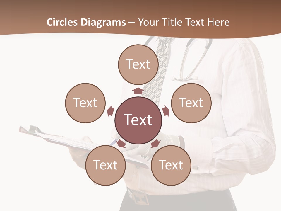 Uniform Young Ethnic PowerPoint Template