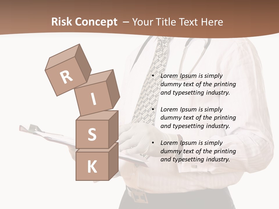 Uniform Young Ethnic PowerPoint Template