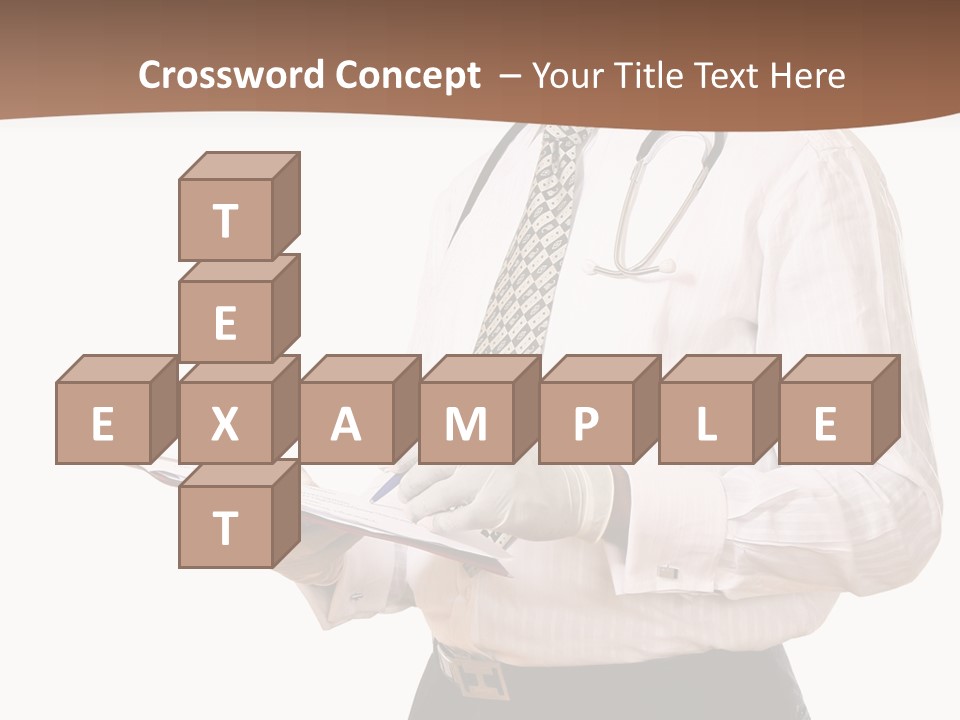 Uniform Young Ethnic PowerPoint Template