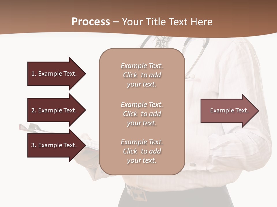 Uniform Young Ethnic PowerPoint Template