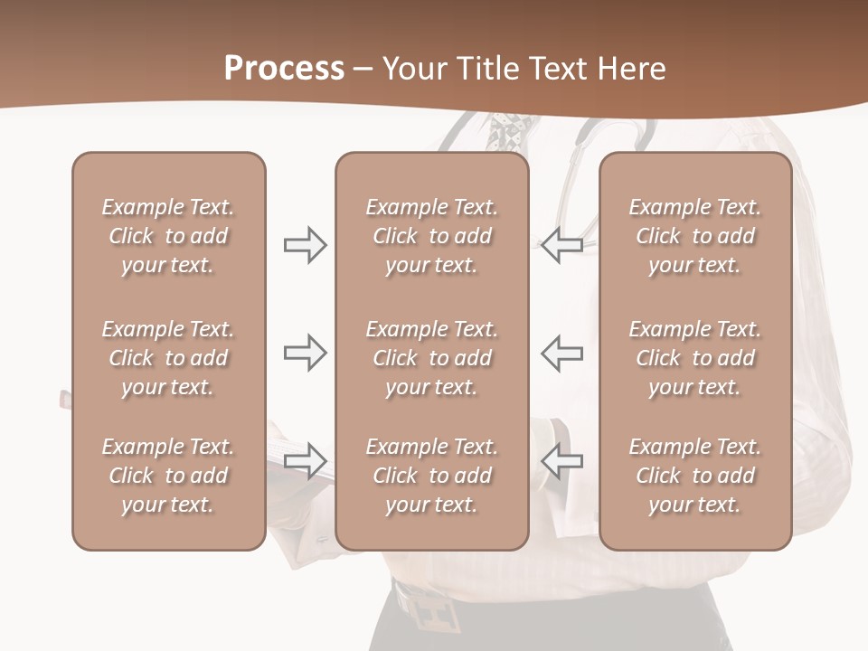 Uniform Young Ethnic PowerPoint Template