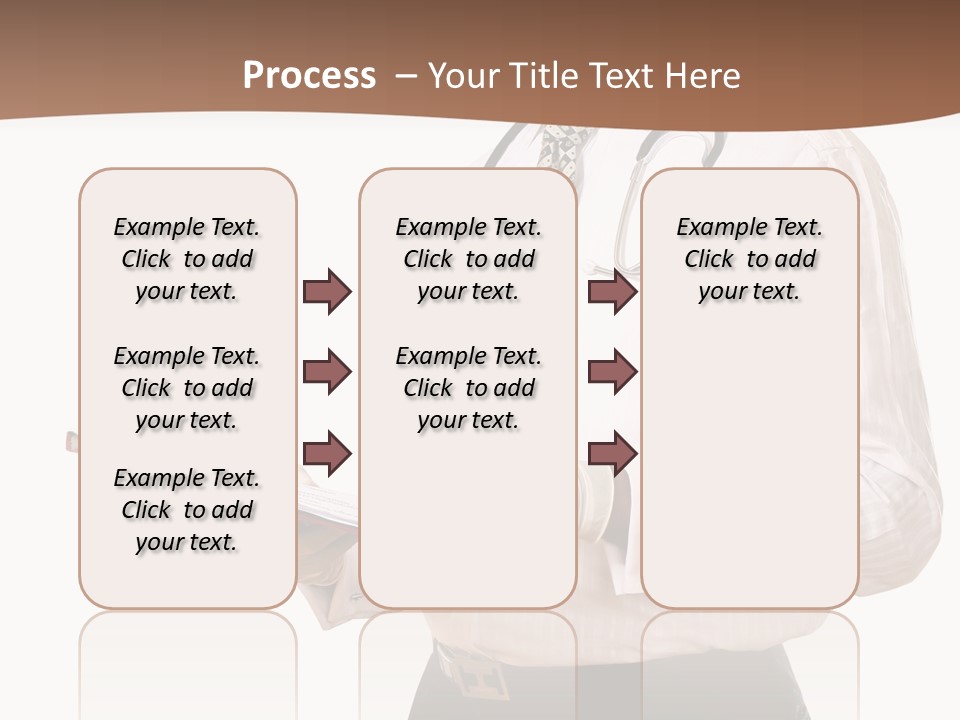 Uniform Young Ethnic PowerPoint Template