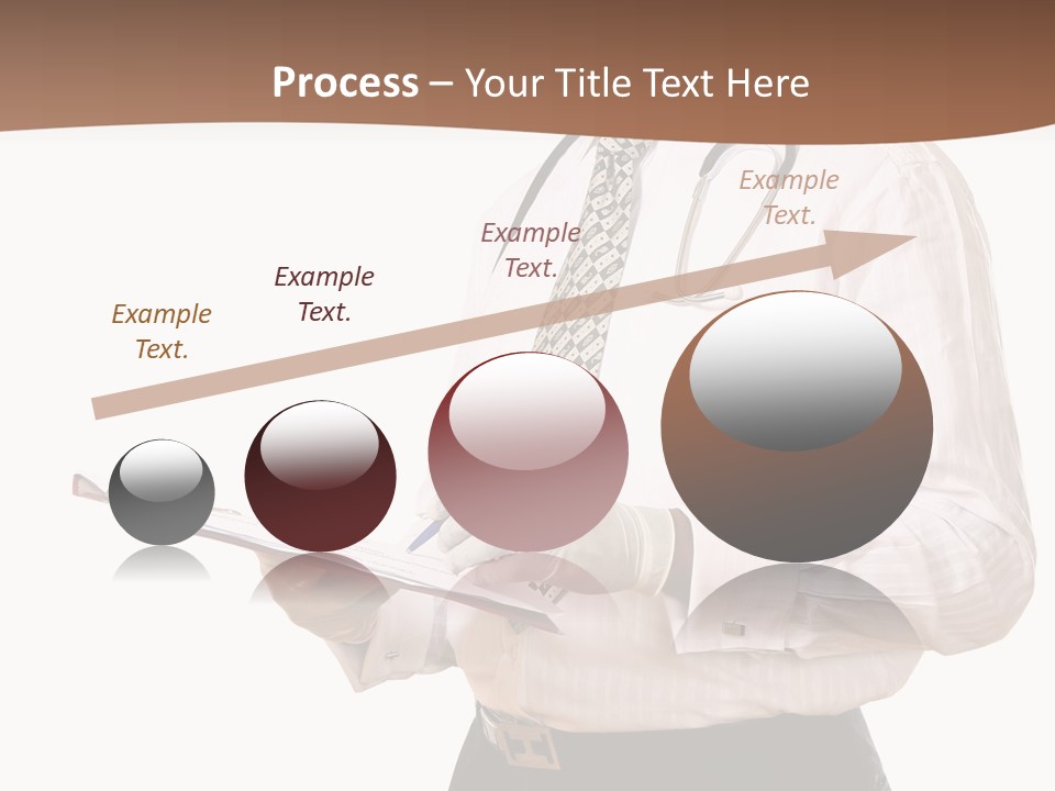 Uniform Young Ethnic PowerPoint Template