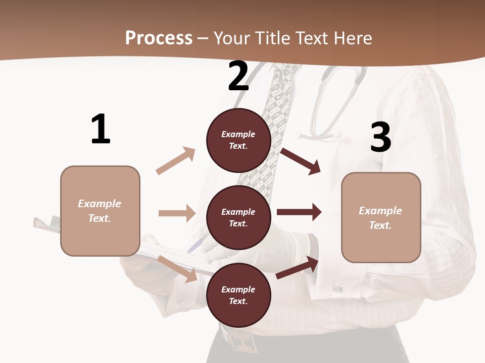 Uniform Young Ethnic PowerPoint Template