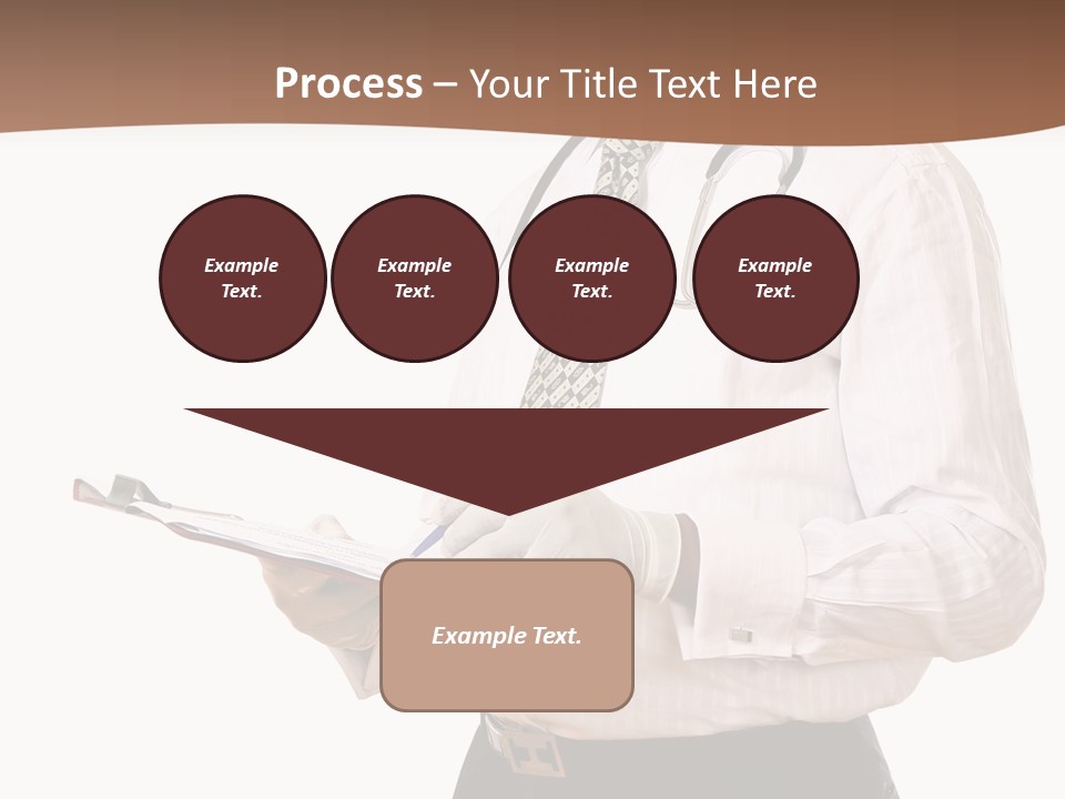 Uniform Young Ethnic PowerPoint Template