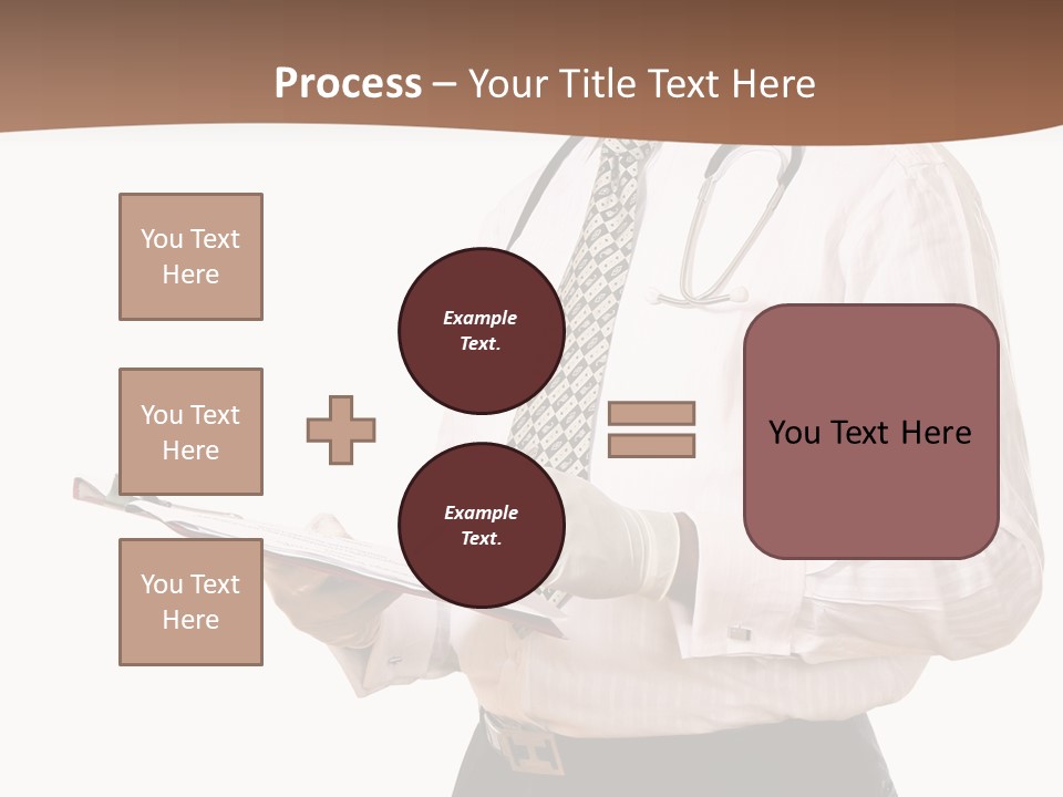 Uniform Young Ethnic PowerPoint Template