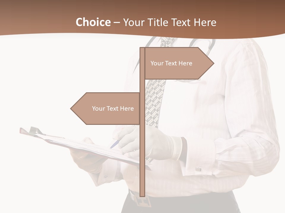 Uniform Young Ethnic PowerPoint Template