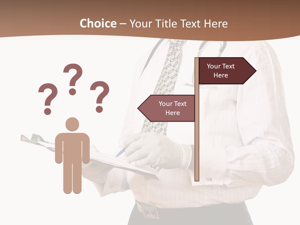 Uniform Young Ethnic PowerPoint Template