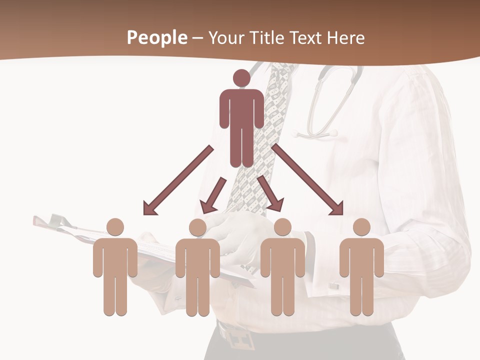 Uniform Young Ethnic PowerPoint Template