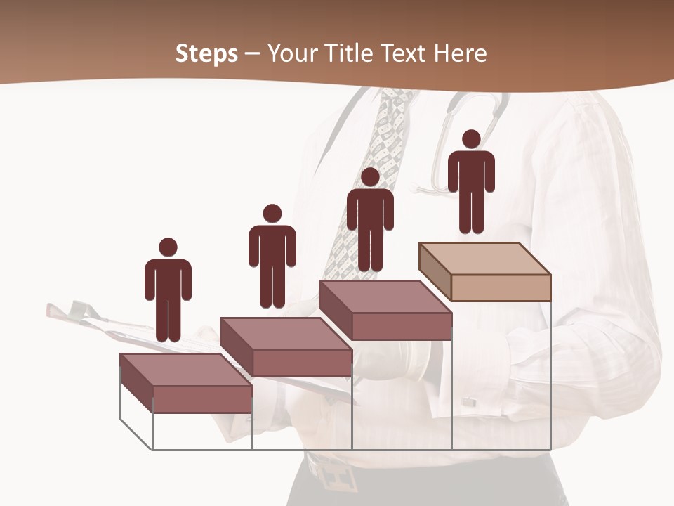 Uniform Young Ethnic PowerPoint Template