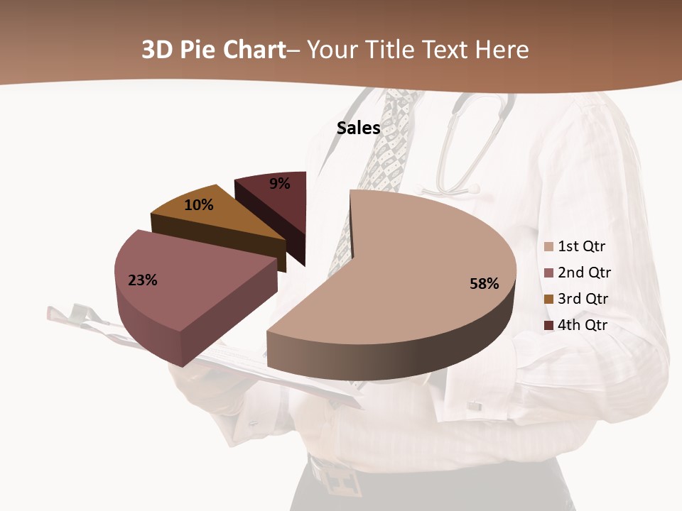 Uniform Young Ethnic PowerPoint Template