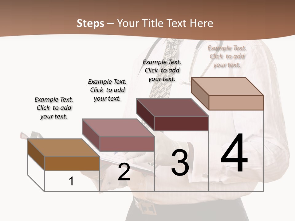 Uniform Young Ethnic PowerPoint Template