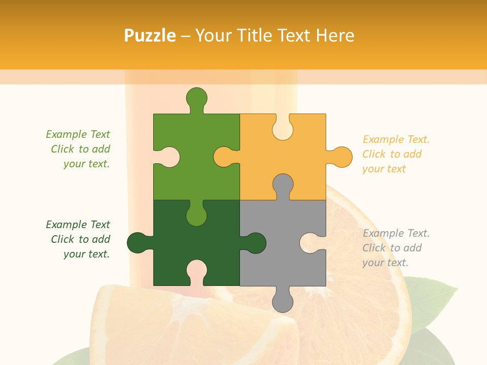 Refreshment Raw Studio PowerPoint Template