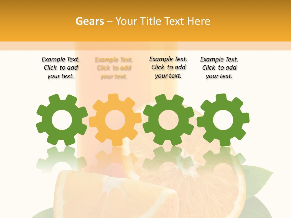 Refreshment Raw Studio PowerPoint Template