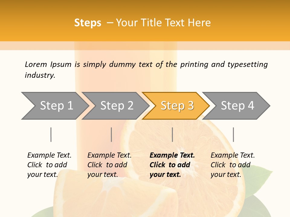 Refreshment Raw Studio PowerPoint Template