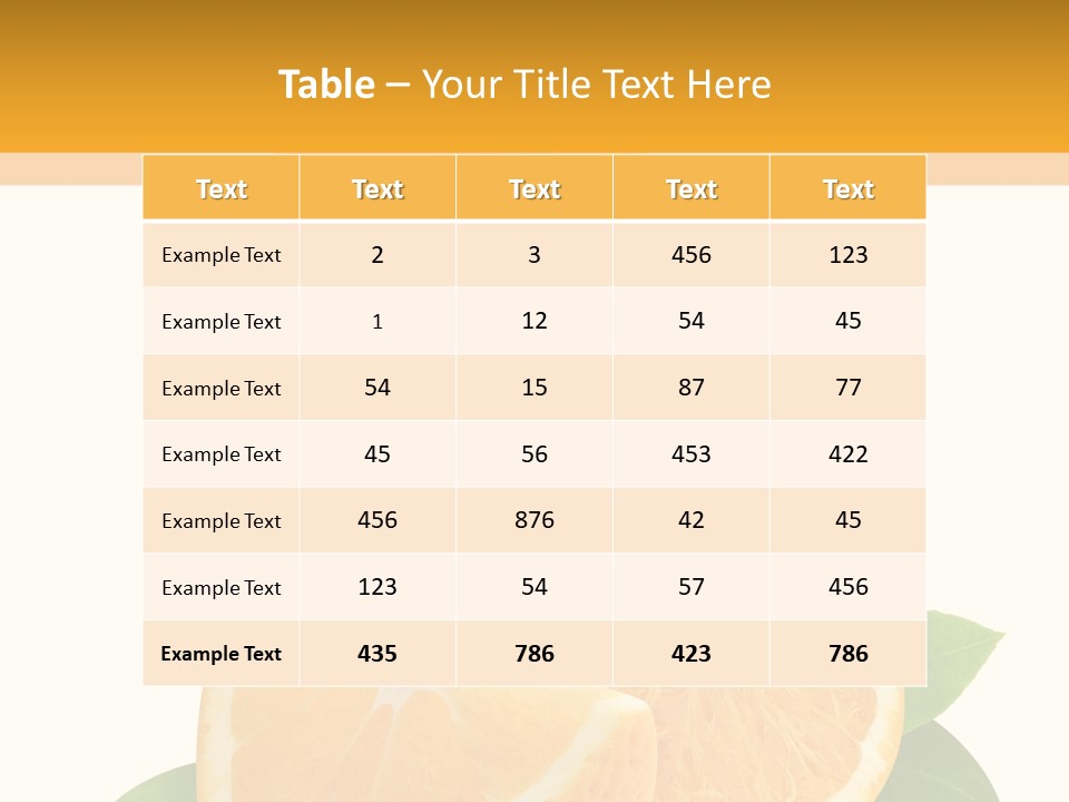 Refreshment Raw Studio PowerPoint Template