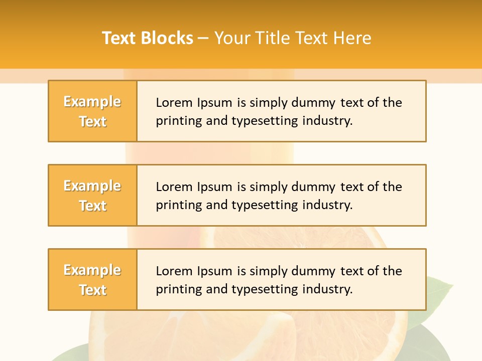 Refreshment Raw Studio PowerPoint Template