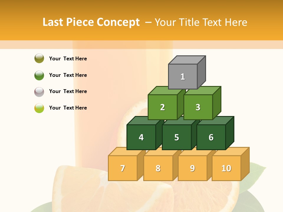 Refreshment Raw Studio PowerPoint Template