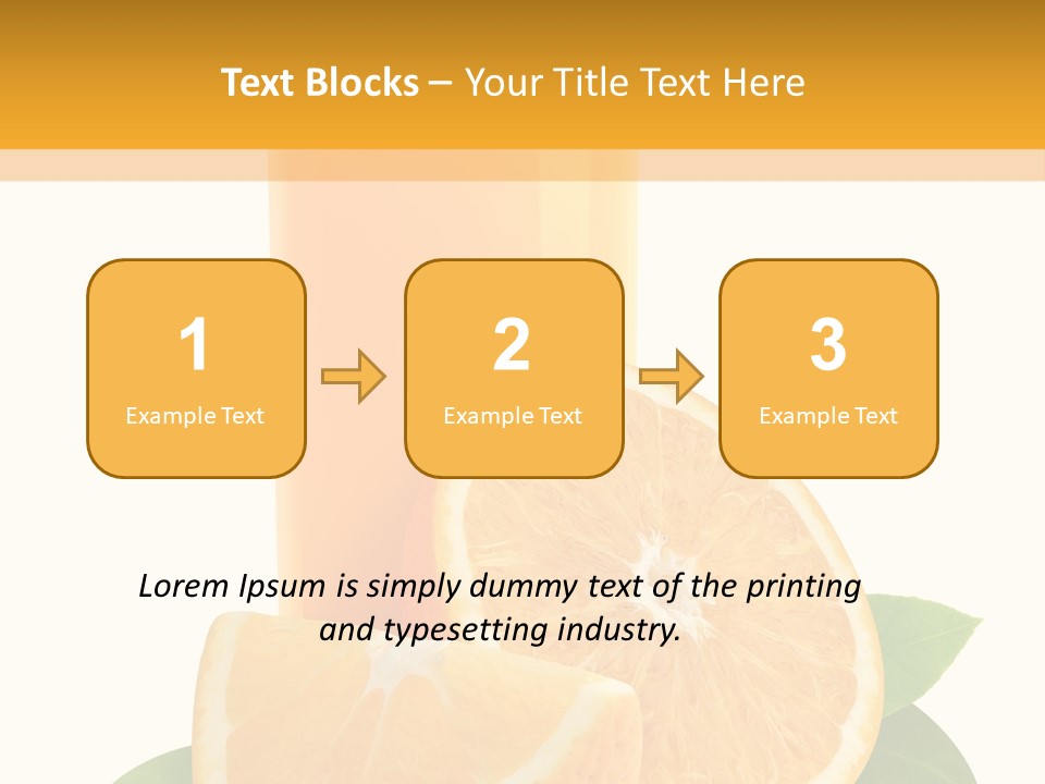 Refreshment Raw Studio PowerPoint Template