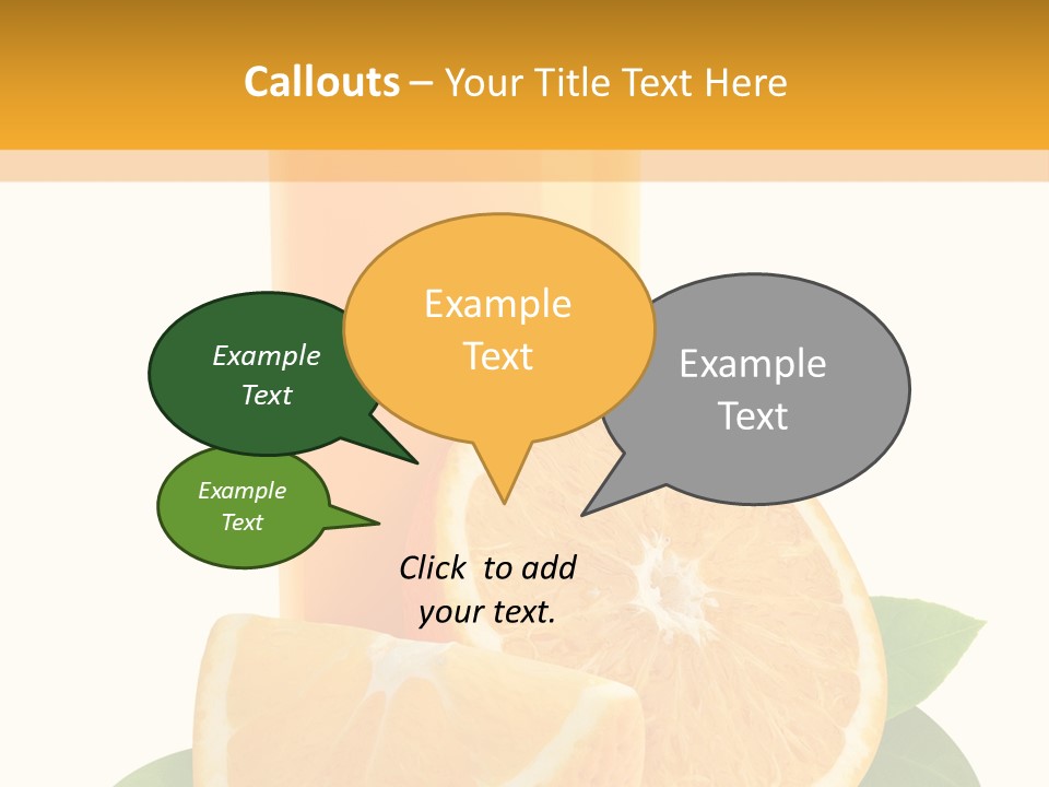 Refreshment Raw Studio PowerPoint Template