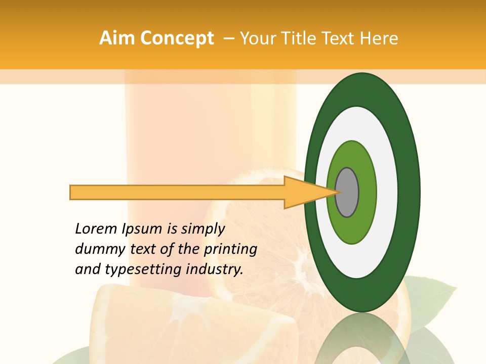 Refreshment Raw Studio PowerPoint Template
