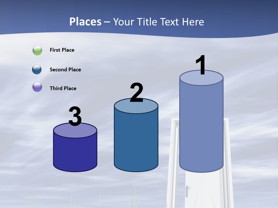 Banner Door Trust PowerPoint Template