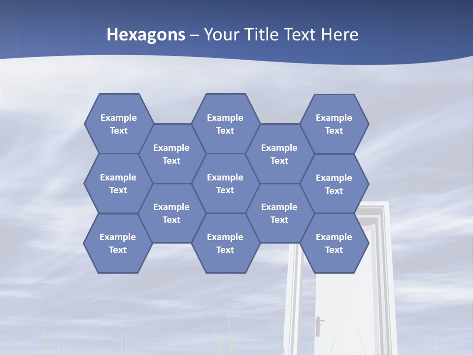 Banner Door Trust PowerPoint Template