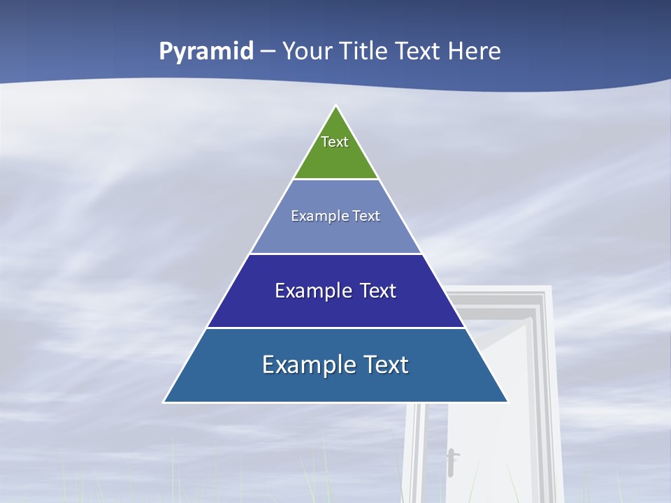 Banner Door Trust PowerPoint Template