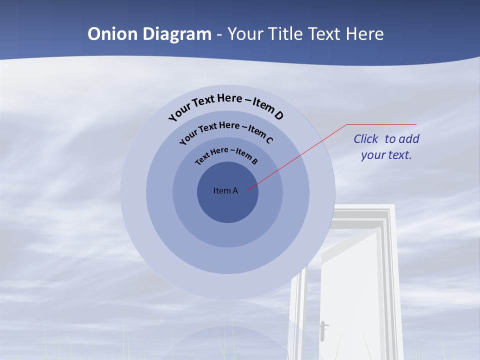 Banner Door Trust PowerPoint Template