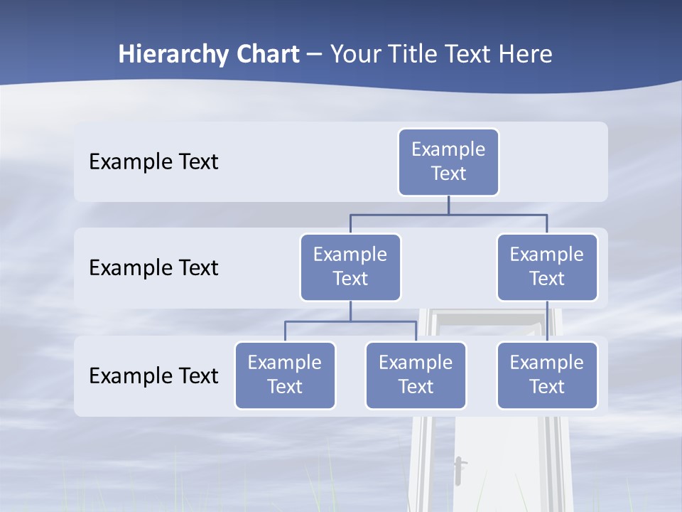 Banner Door Trust PowerPoint Template