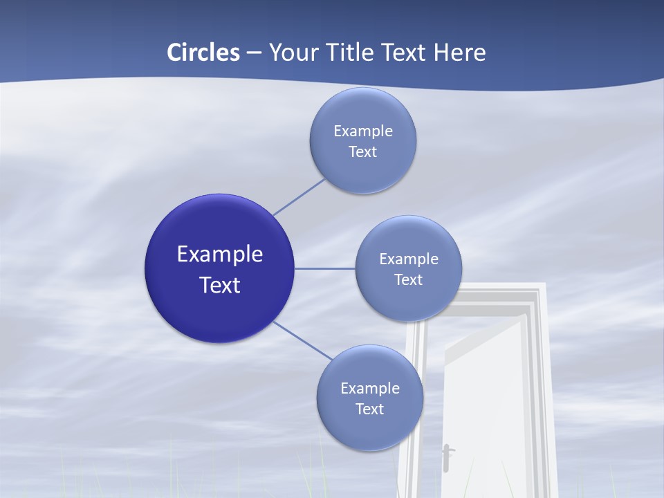 Banner Door Trust PowerPoint Template